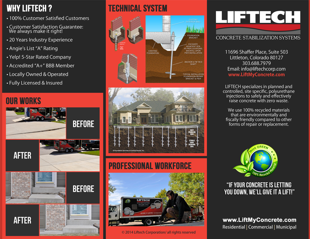 Flyer-Design von pinasgitel für Liftech Corporation | Design #12075516