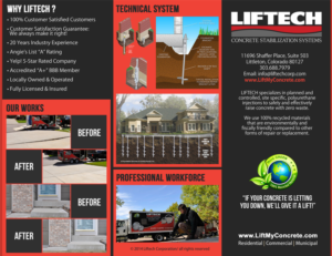 Flyer Design by asoesilo for Liftech Corporation | Design #12075516