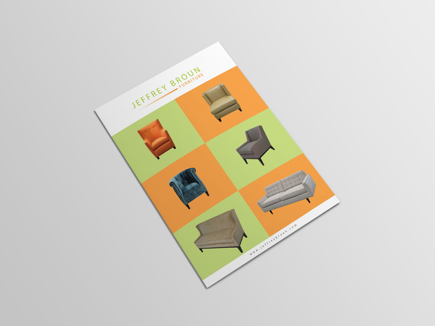 Broschüren-Design von chand.anp für Jeffrey Braun Furniture | Design #12025148