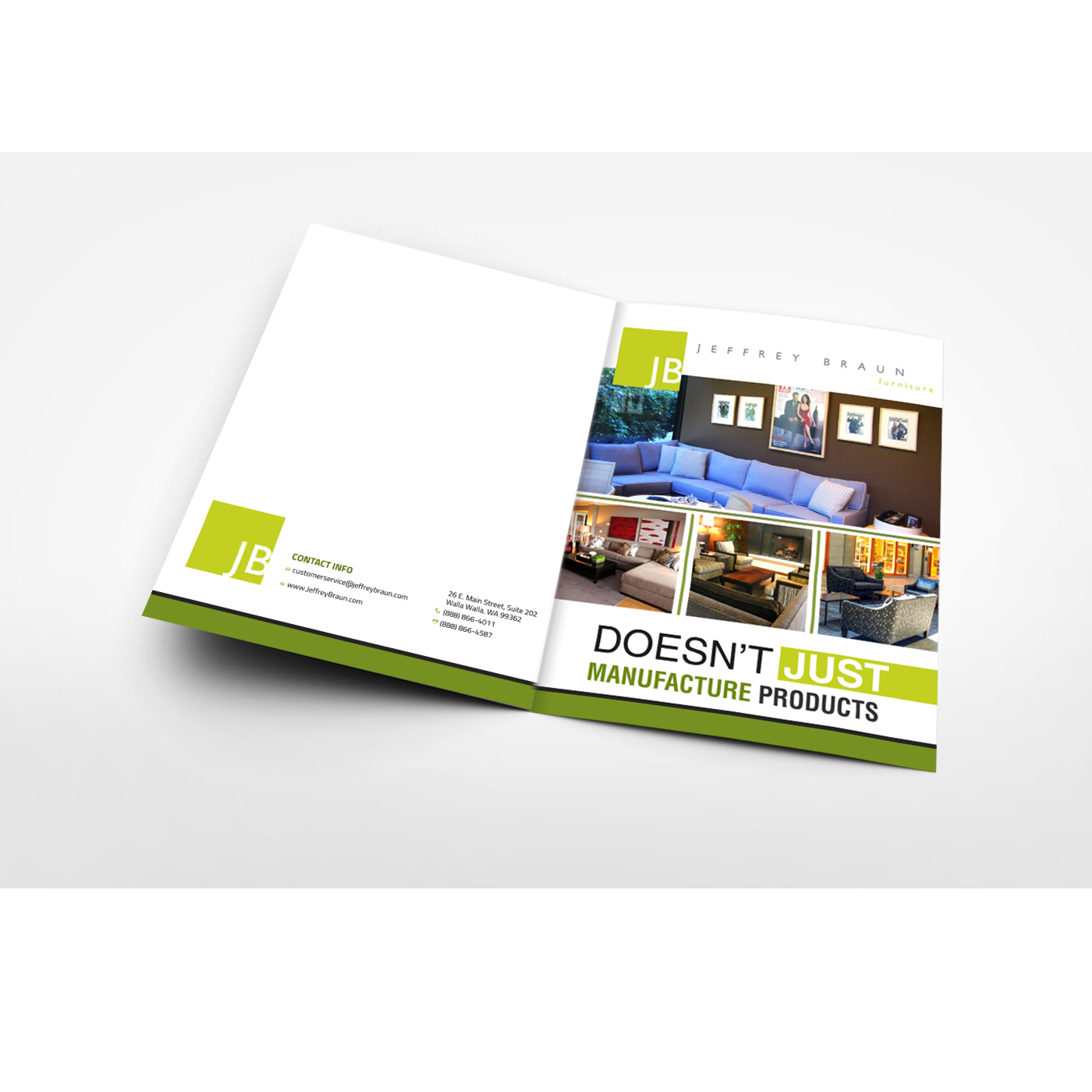 Design de Brochure par creative.bugs pour Jeffrey Braun Furniture | Design #12053401