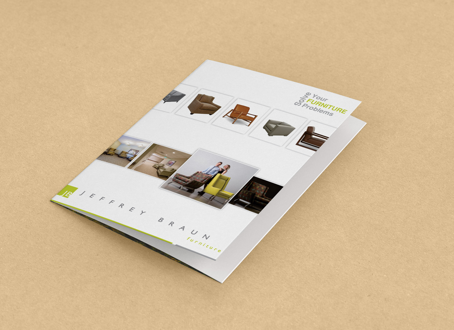 Design de Brochure par veeaarcreatives pour Jeffrey Braun Furniture | Design #12071732