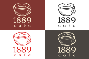 Logo Design by Oddity Softwares for 1889 Cafe | Design: #12097799