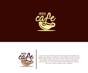Logo-Design von pixelgrapix für 1889 Cafe | Design: #12150395