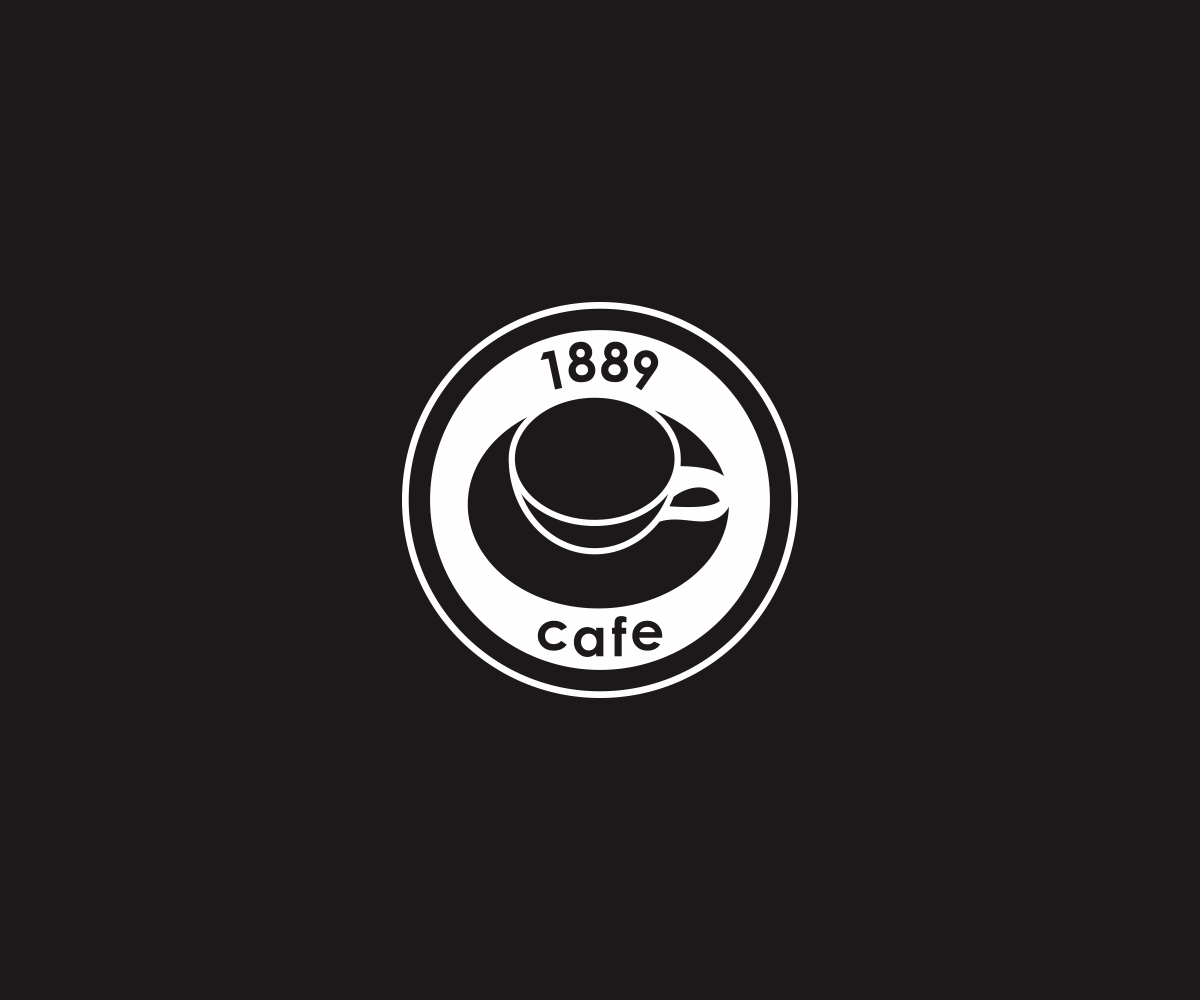 Logo Design by Nehrufevers for 1889 Cafe | Design #12132332