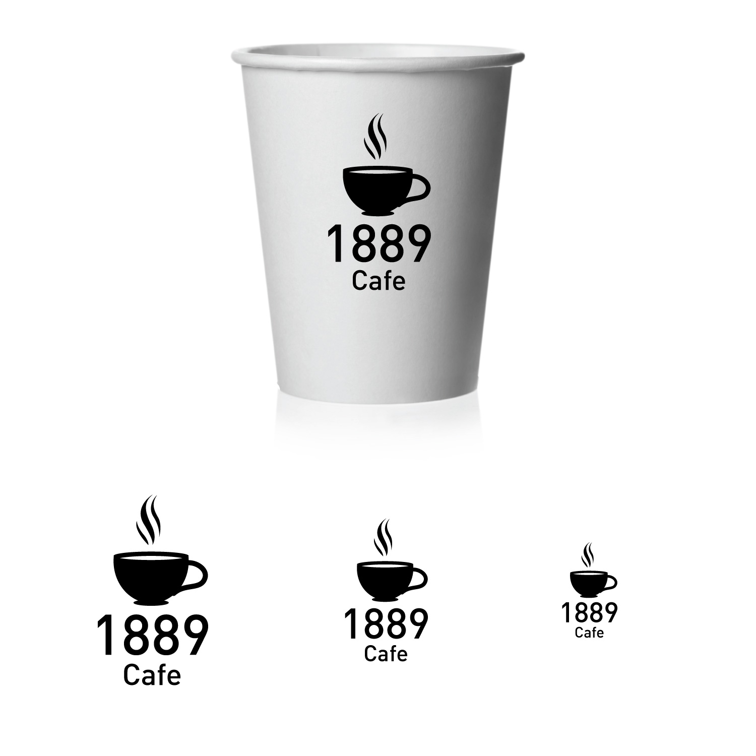 Logo Design by GMWIRE for 1889 Cafe | Design #12248968
