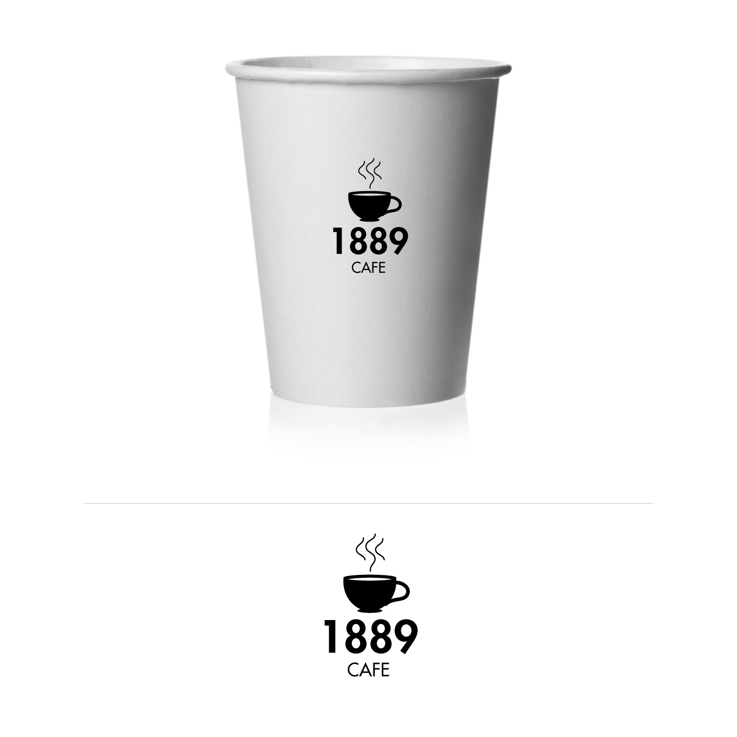 Logo Design by GMWIRE for 1889 Cafe | Design #12302361