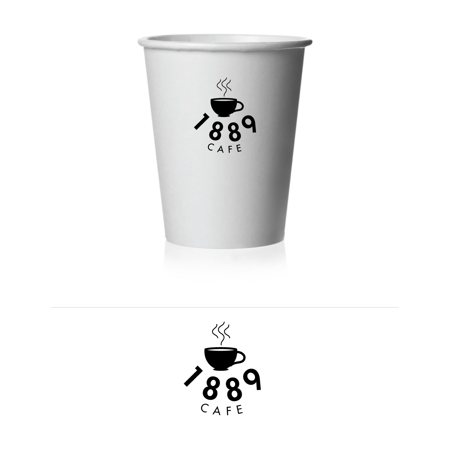 Diseño de Logo por GMWIRE para 1889 Cafe | Diseño #12302362