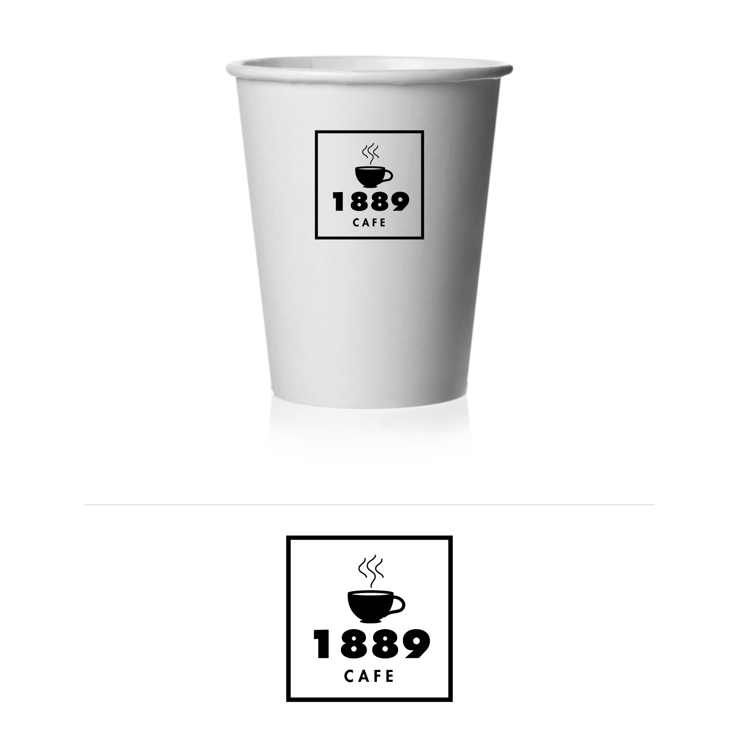 Logo Design by GMWIRE for 1889 Cafe | Design #12302726