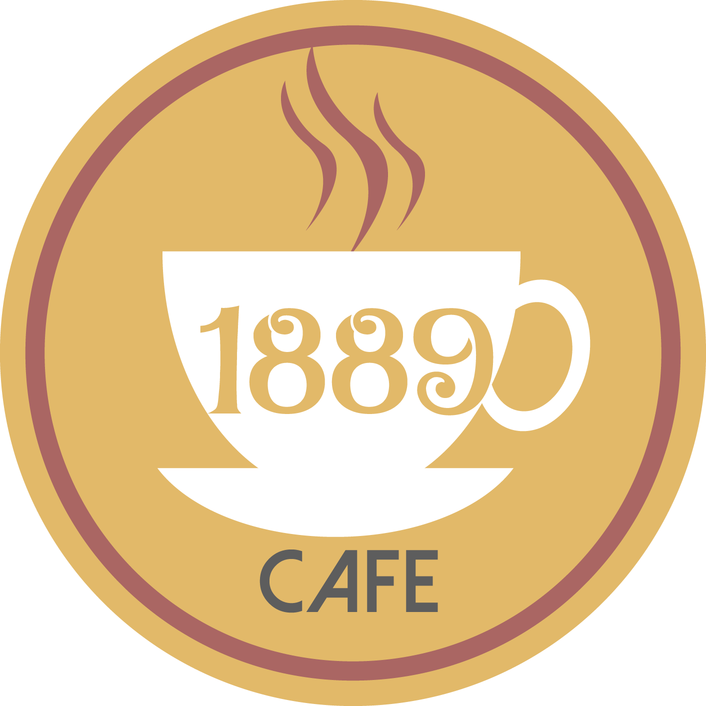Logo Design by Decos Studio for 1889 Cafe | Design #12026516
