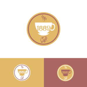 Logo Design by Decos Studio for 1889 Cafe | Design: #12045603