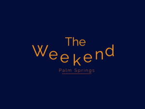 The Weekend, Palm Springs | Logo Design by GBDESIGN
