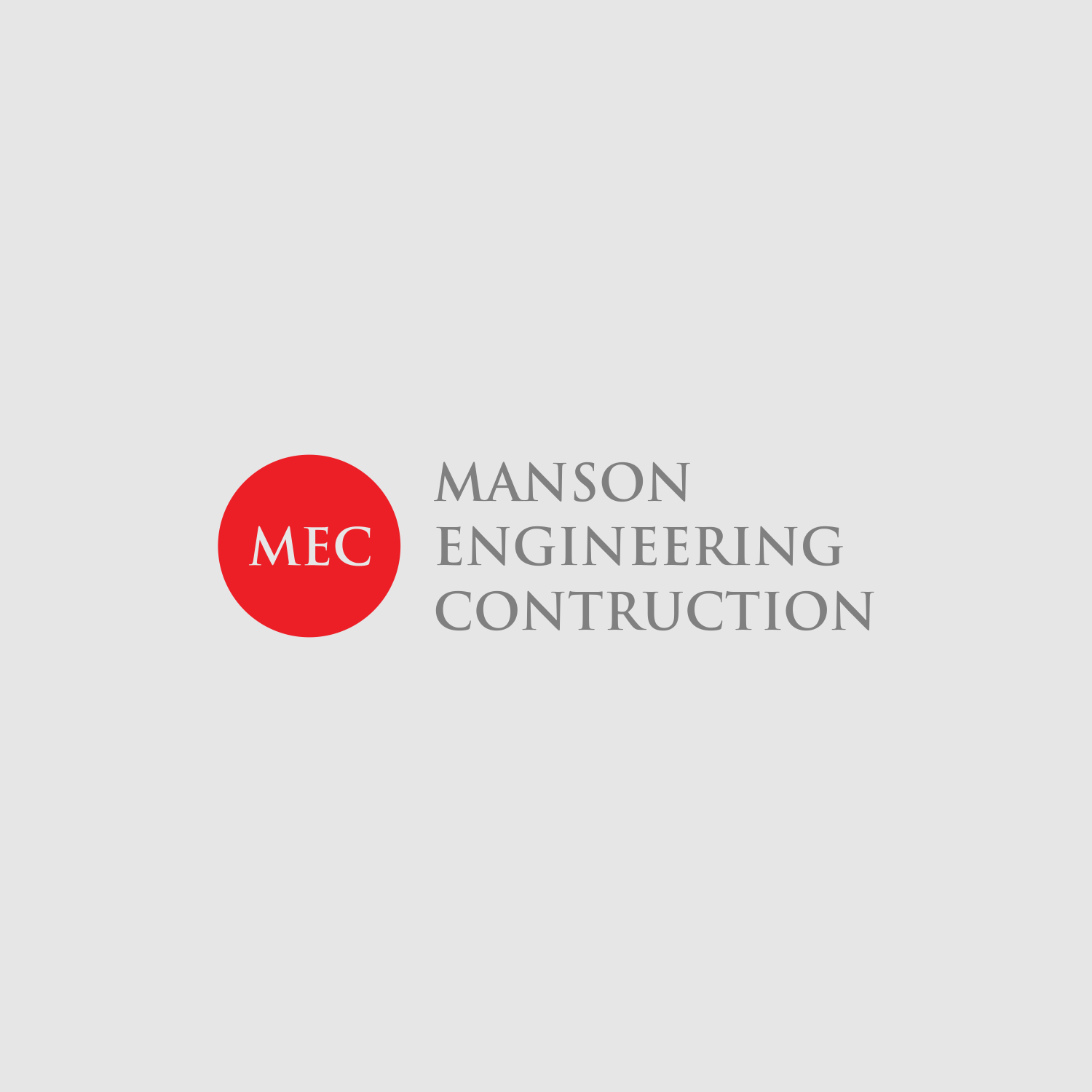 Logo Design by goslimfreelance for Manson Engineering Construction | Design #12007955