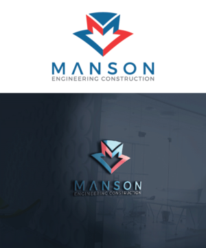 Logo Design by 7528 for Manson Engineering Construction | Design: #12021266