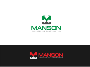 Logo Design by amboge for Manson Engineering Construction | Design: #12015608