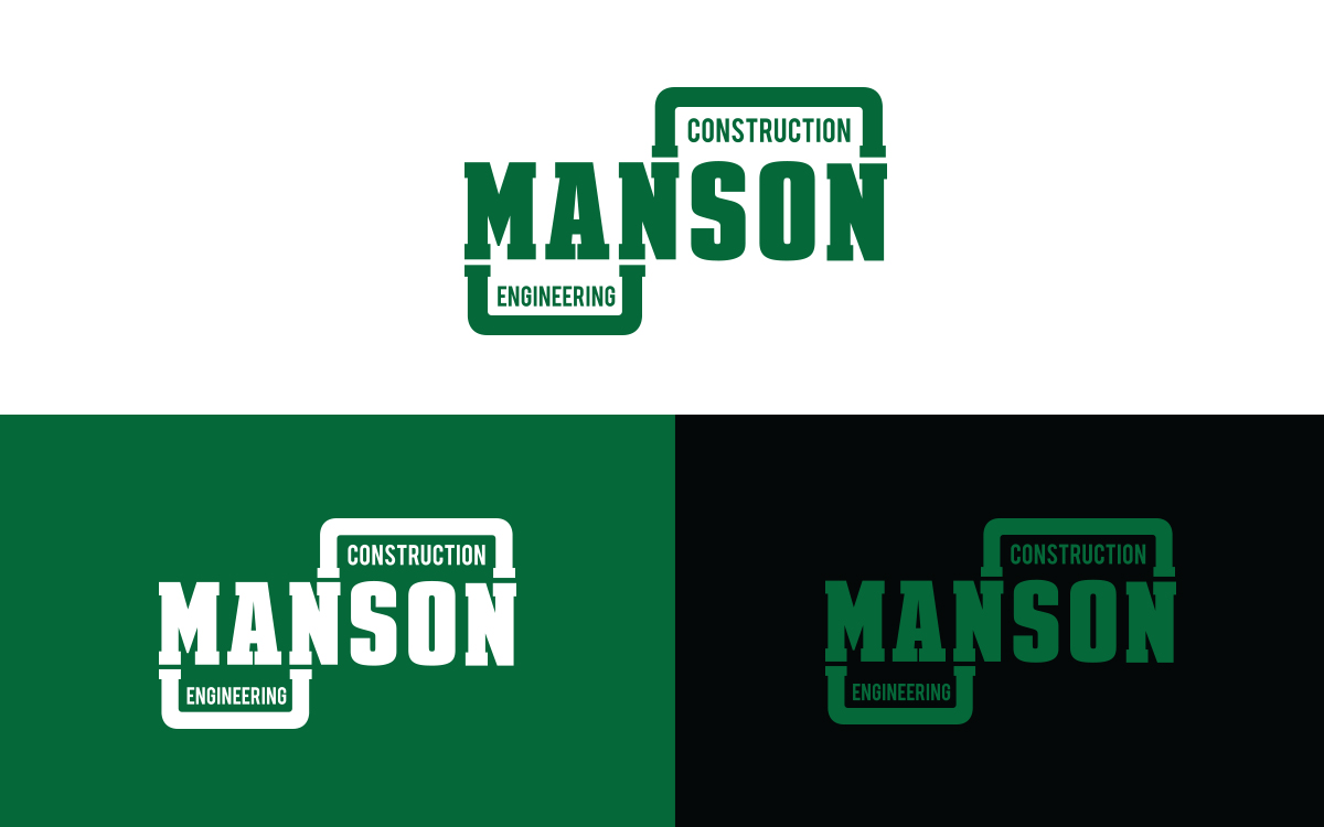 Logo Design by Grafactory for Manson Engineering Construction | Design #12089549