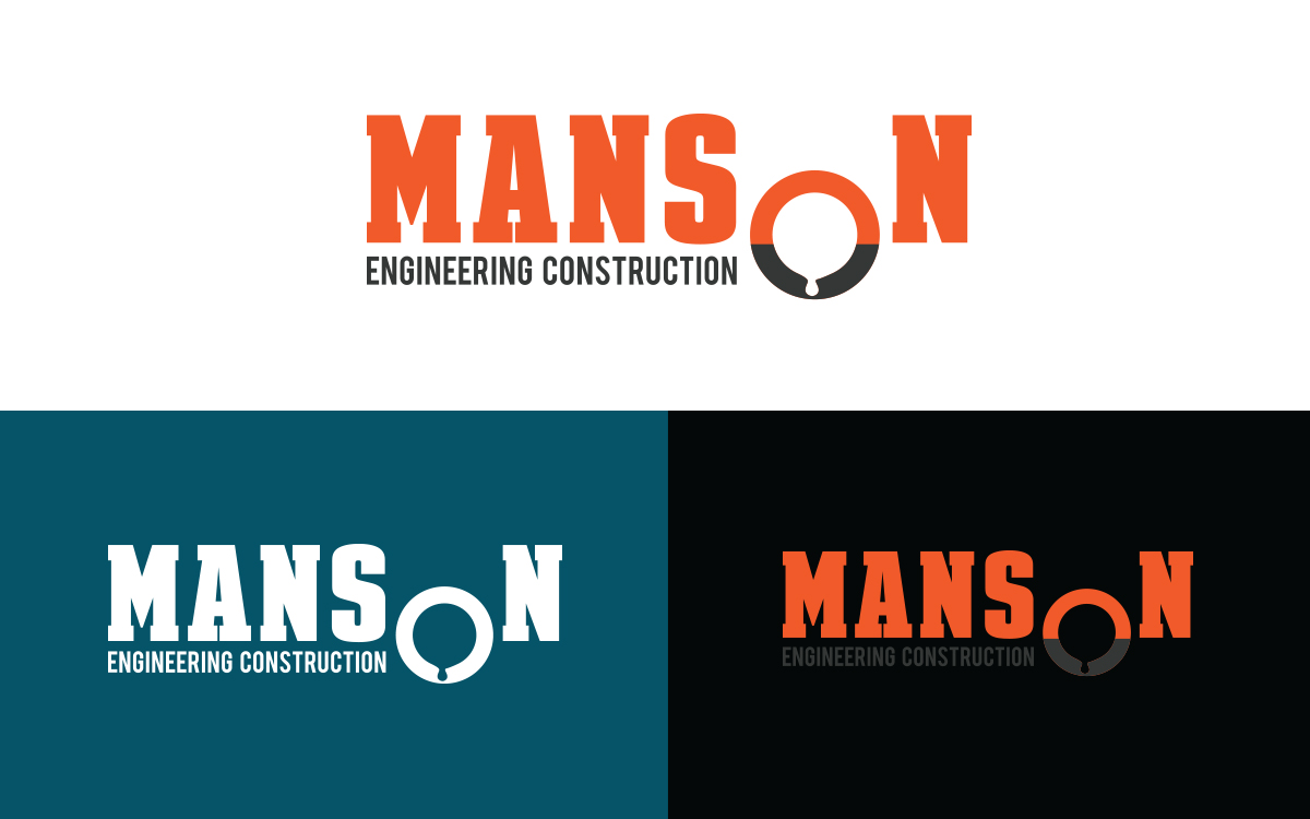 Logo Design by Grafactory for Manson Engineering Construction | Design #12089649