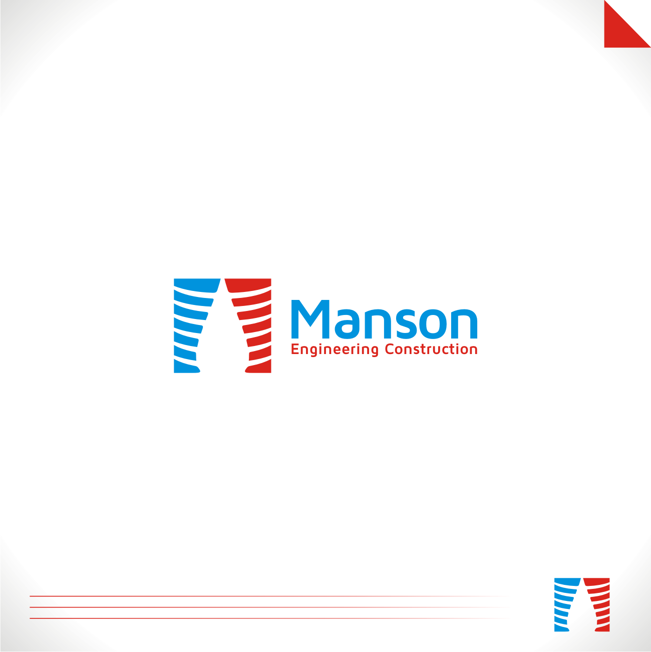 Logo Design by R!CKY for Manson Engineering Construction | Design #12085420