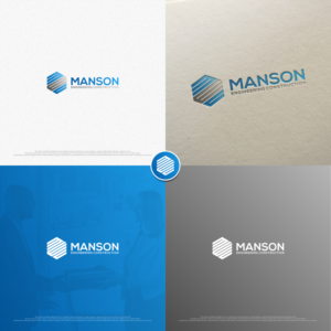 Logo Design by jenggot_merah_ for Manson Engineering Construction | Design: #12267883