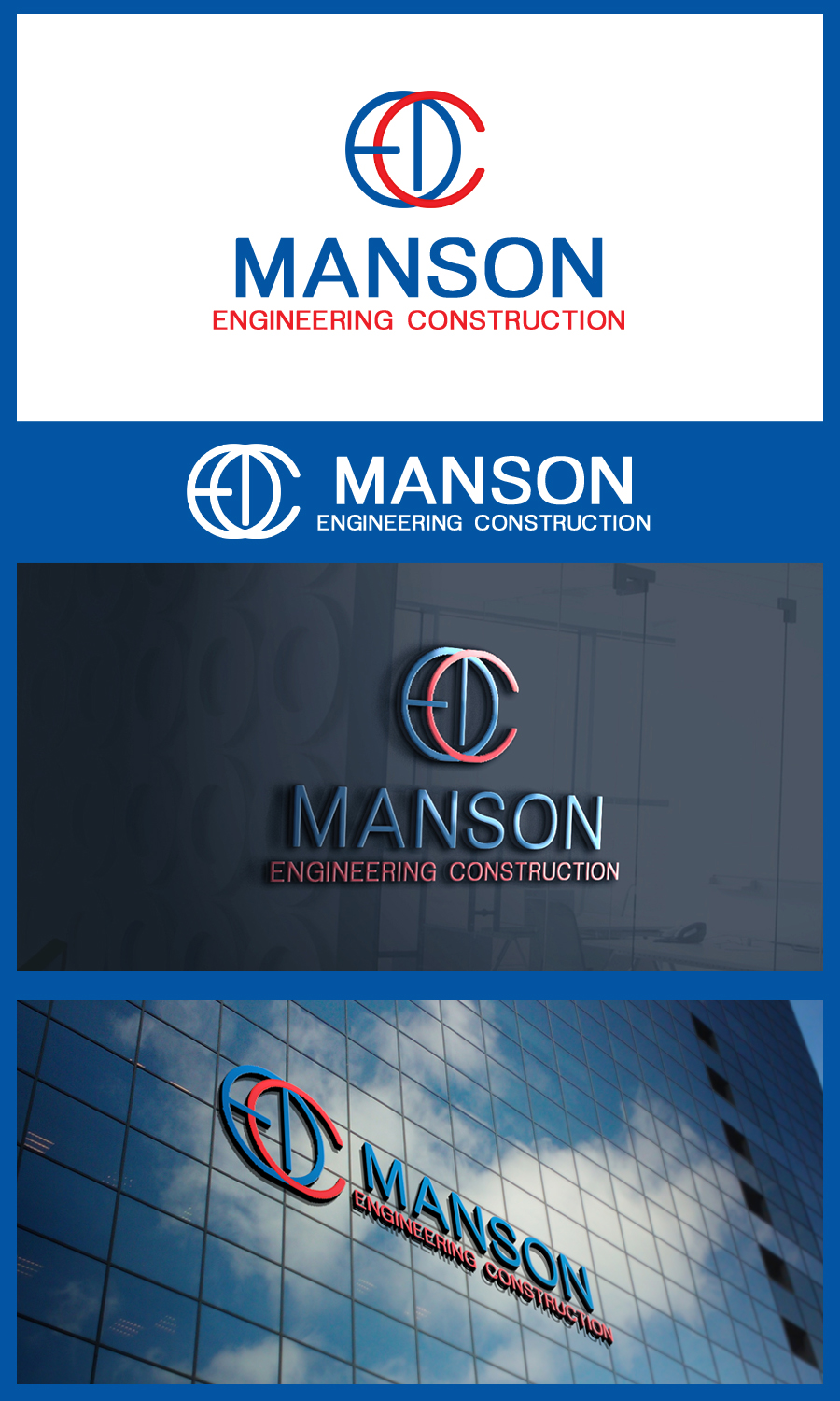 Logo Design by rivemediadesign for Manson Engineering Construction | Design #12038805