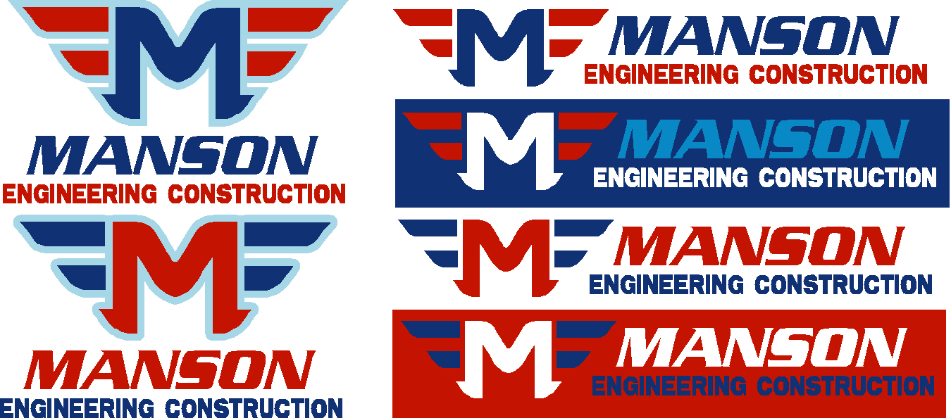 Logo Design by champenosigns for Manson Engineering Construction | Design #12063633