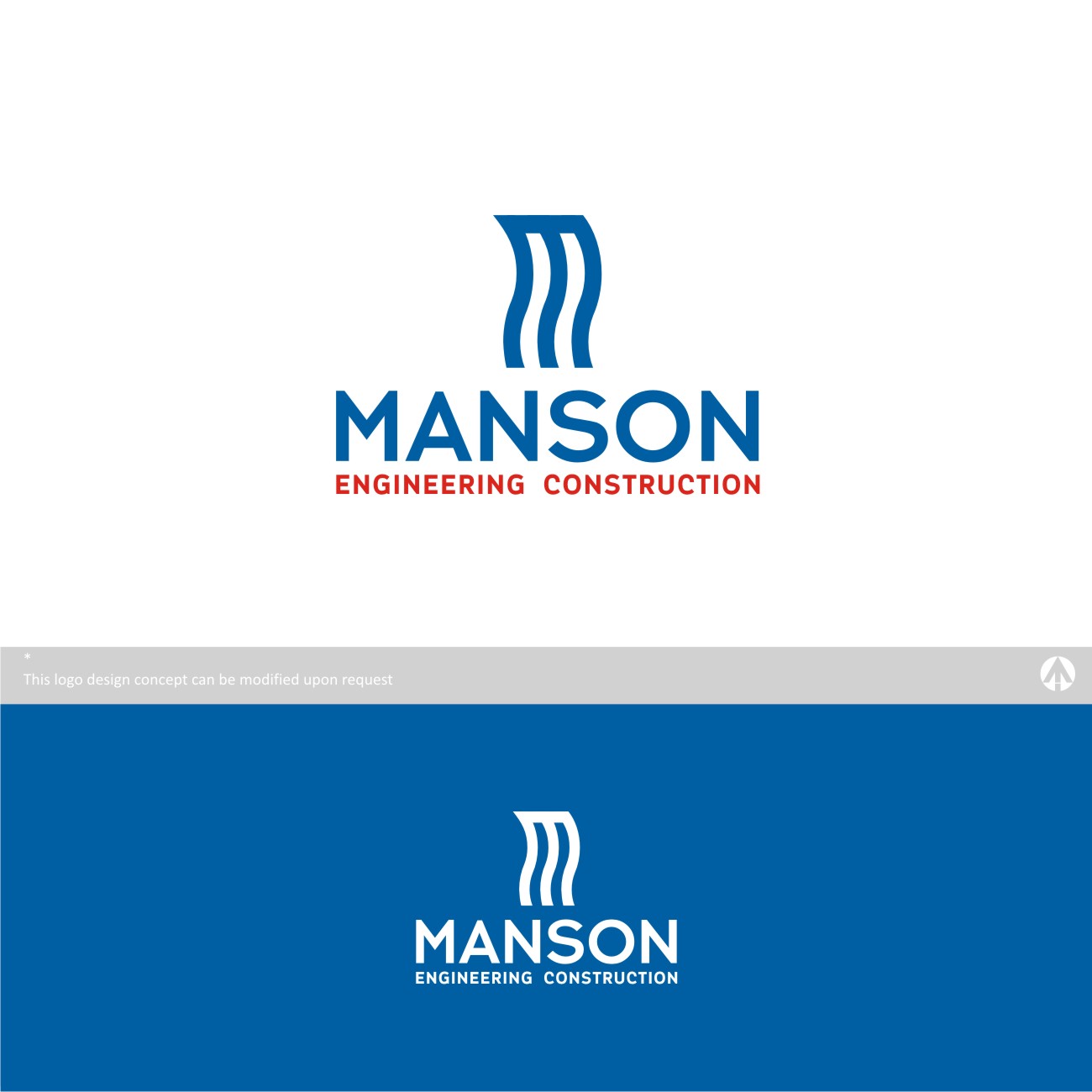Logo Design by MBARO for Manson Engineering Construction | Design #12064090