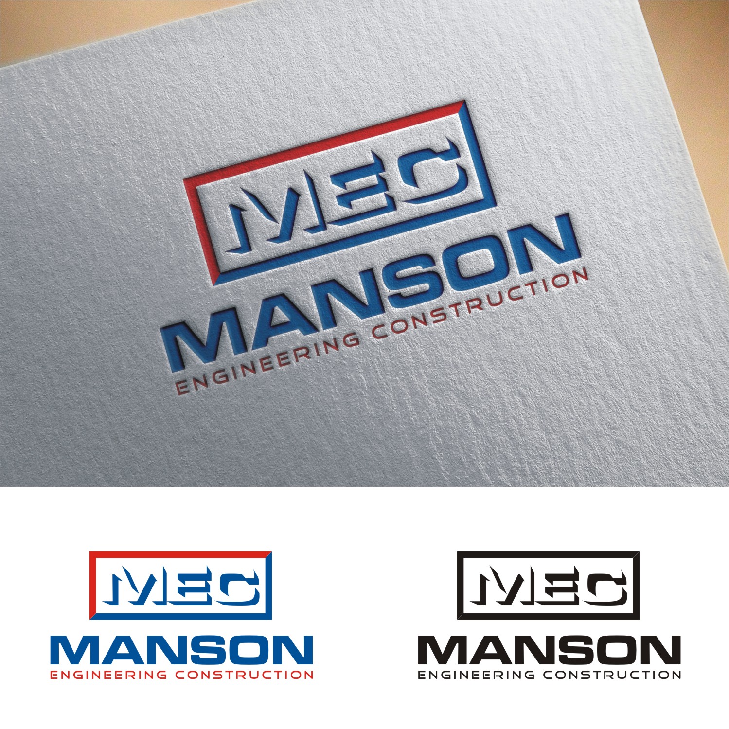 Logo Design by Sushma for Manson Engineering Construction | Design #12047802