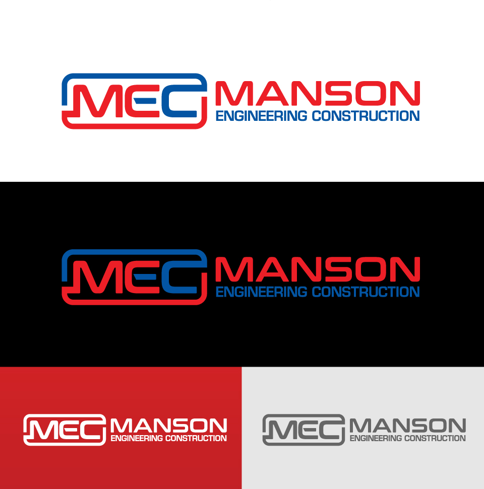 Logo Design by ziramcreative for Manson Engineering Construction | Design #12086337