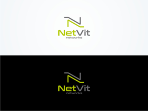 NetVit Networks | Logo Design by Atvento Graphics