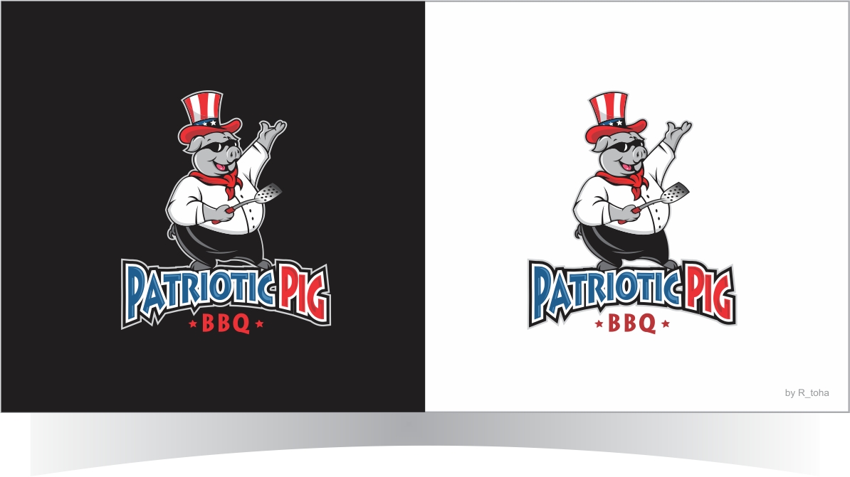 Logo Design by r-toha for Patriotic Pig | Design #12015399