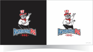 Logo Design by r-toha for Patriotic Pig | Design: #12015399