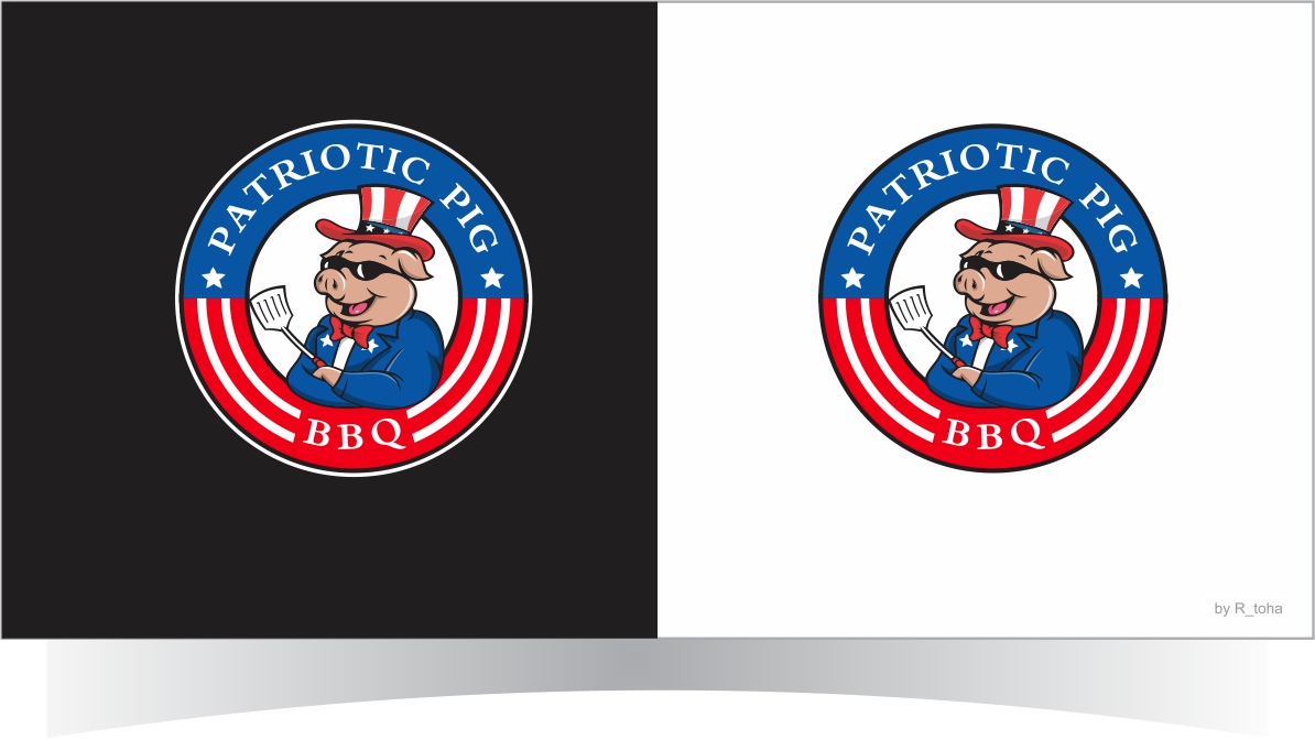Logo Design by r-toha for Patriotic Pig | Design #12023683