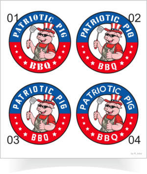 Logo Design by r-toha for Patriotic Pig | Design: #12035964