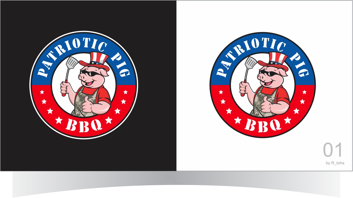 Logo Design by r-toha for Patriotic Pig | Design #12037708