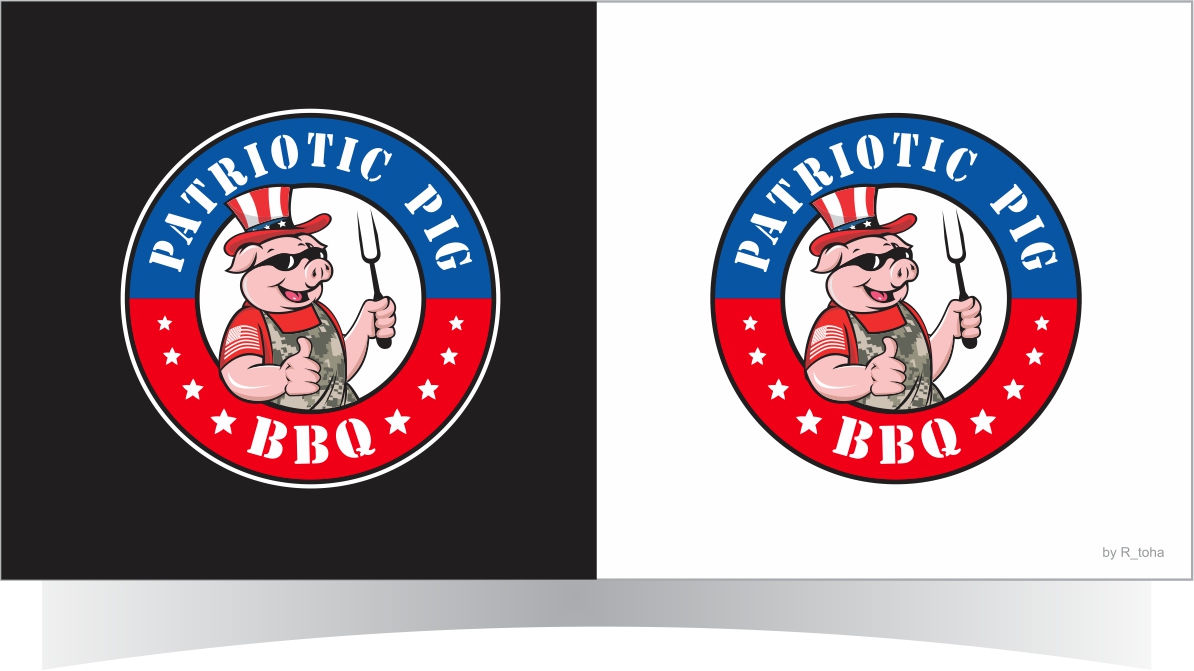 Logo Design by r-toha for Patriotic Pig | Design #12040582