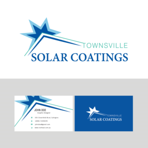 Logo Design by hydesigner for Townsville Solar Coatings  | Design #12055949