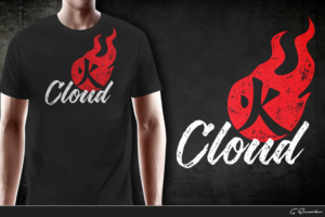 Fire Cloud | Design de Vêtement par gekgrfx