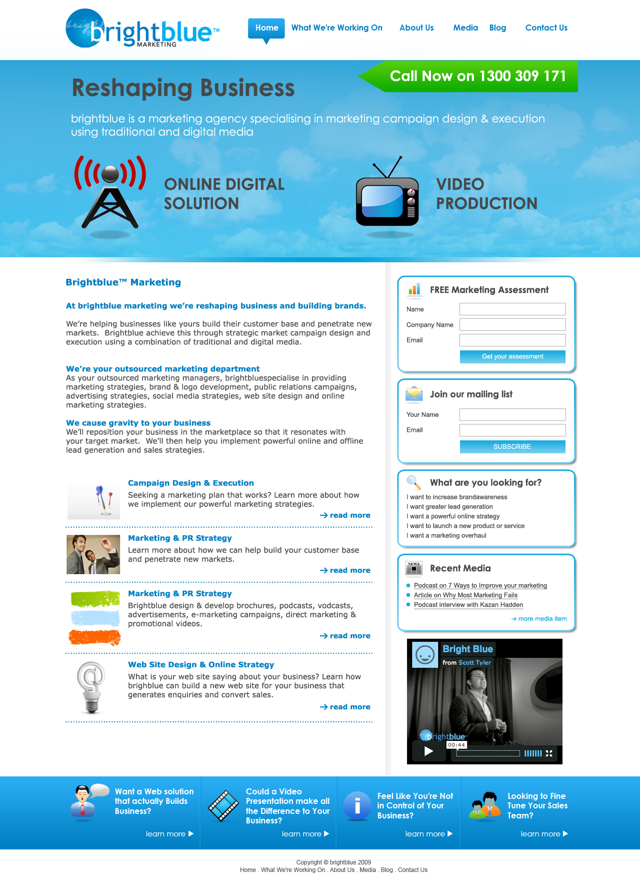 Web Design by Lauren for BBM | Design #27087