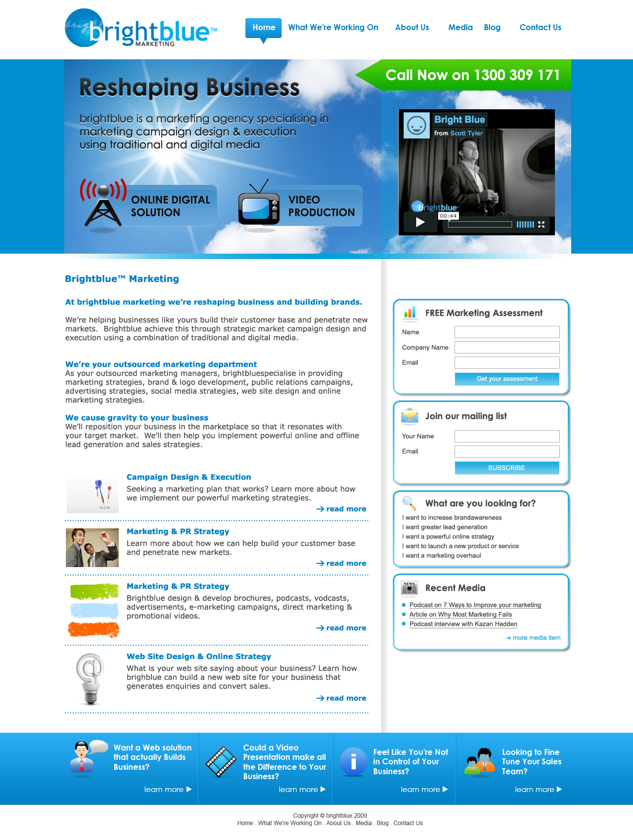 Web Design by Lauren for BBM | Design #27492