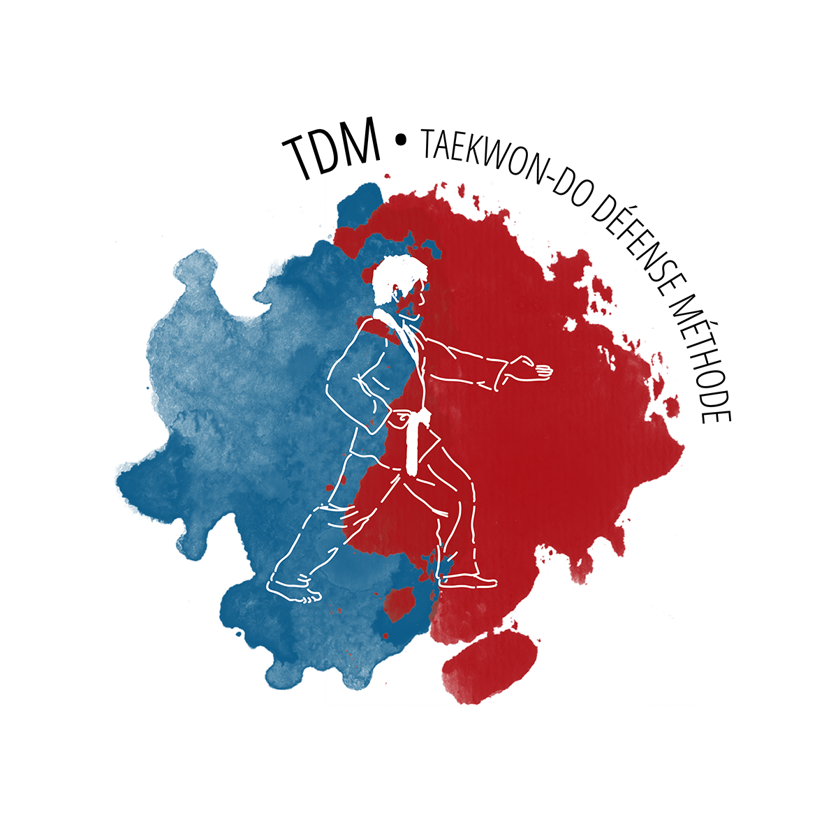 Logo Design by Ana Paula Barros for TDM Taekwon-do Défense méthode | Design #12055748