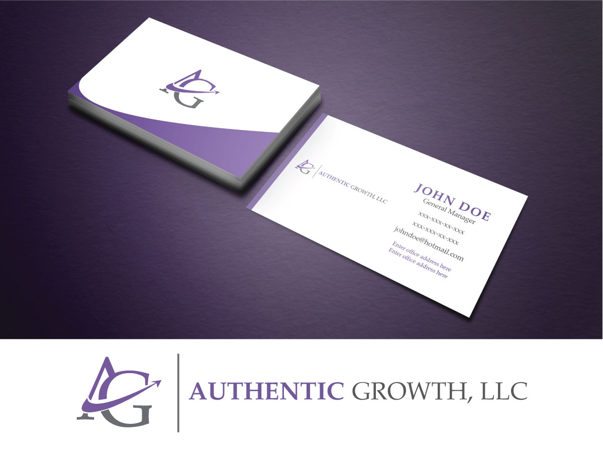 Logo Design by RL Designs for Authentic Growth, LLC | Design: #12053245