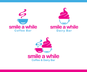 Logo Design by cheez_O for Smile a While Dairy Bar Inc. | Design: #12173508
