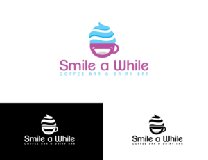 Logo Design by debdesign for Smile a While Dairy Bar Inc. | Design: #12126143