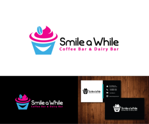 Logo Design by e-graphics for Smile a While Dairy Bar Inc. | Design: #12133434