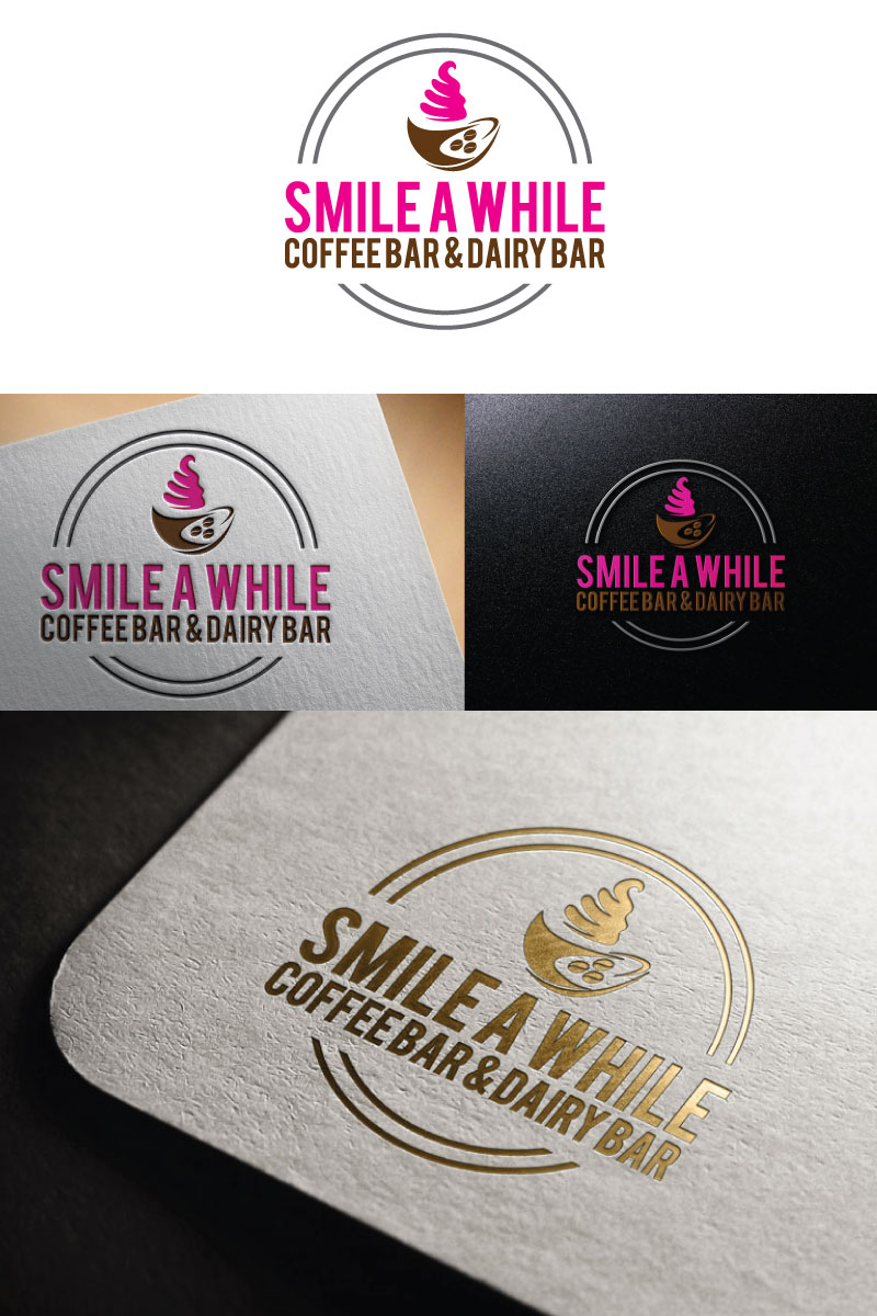 Logo Design by designlogo007 for Smile a While Dairy Bar Inc. | Design #12126503