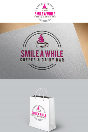 Logo Design by designlogo007 for Smile a While Dairy Bar Inc. | Design: #12169719