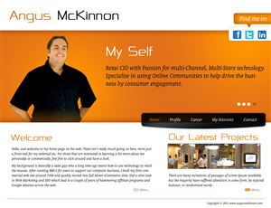 Wordpress Design by pb for this project | Design: #515554