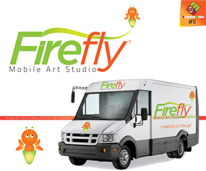 Firefly Mobile Art Studio | Logo Design by Atum Kreative™