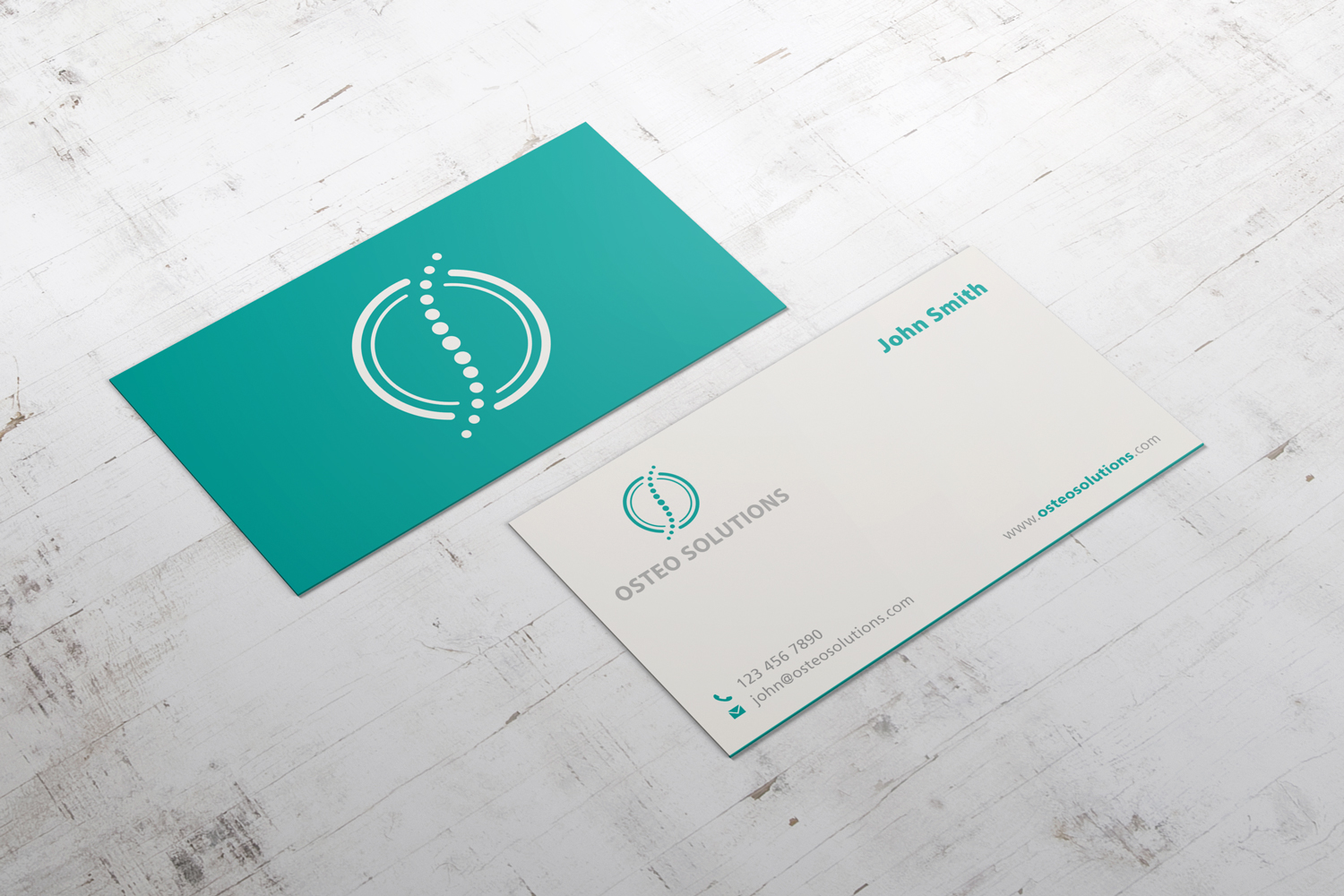 Business Card Design by Roy for OSTEO SOLUTIONS, INC | Design #12025189