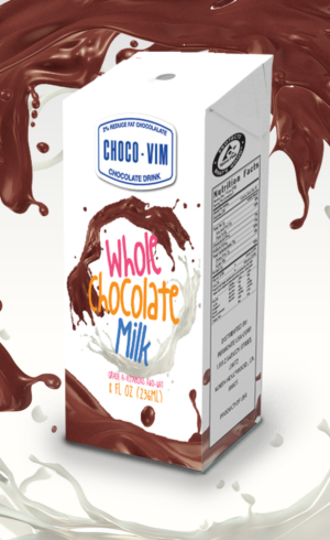 Chocolate Drink In Tetra Bric 250ml | Diseño de Etiqueta por gooddesign