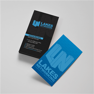 Business Card Design by diRtY.EMM for Lakes Networking | Design: #2373500
